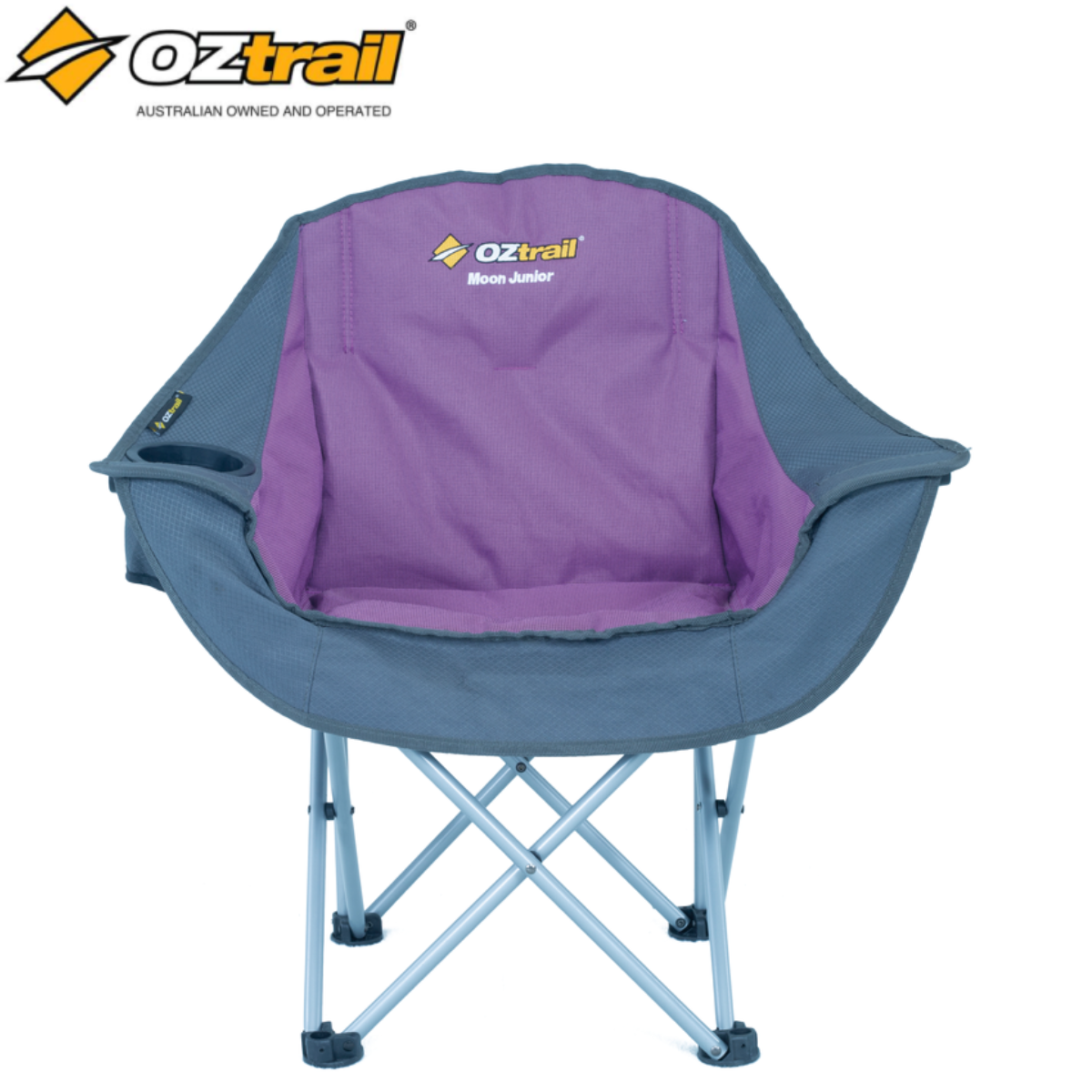 OZTRAIL-JUNIOR-MOON-CHAIR Purple